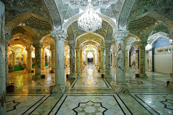 کار احداث صحن حضرت زهرا(س) در حرم امام علی(ع) ادامه دارد