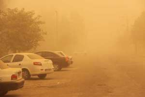 این بار خاک از کویت می آید