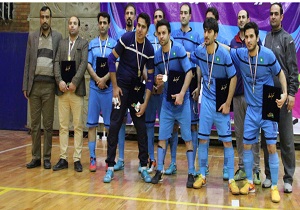 تیم فوتسال یکی از بانک های استان رتبه نخست کشور را به دست آورد