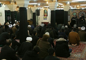 برگزاری مراسم عزاداری ایام شهادت حضرت فاطمه زهرا (س) در قزوین