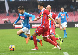 خلاصه بازی ناپولی و اسپال در 29 بهمن 96 +فیلم