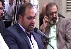 برگزاری جشن باشکوه در حرم حضرت زینب (س) + فیلم