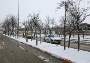 وزش بادهای تند در اردبیل