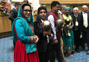 موفقیت هنرمند فارسی در همایش جهانی آب