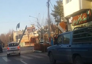 حمل بار به غیراصولی با خودرو 206 + فیلم