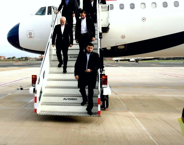 ظریف برای شرکت در کنفرانس بین‌المللی والدای وارد مسکو شد
