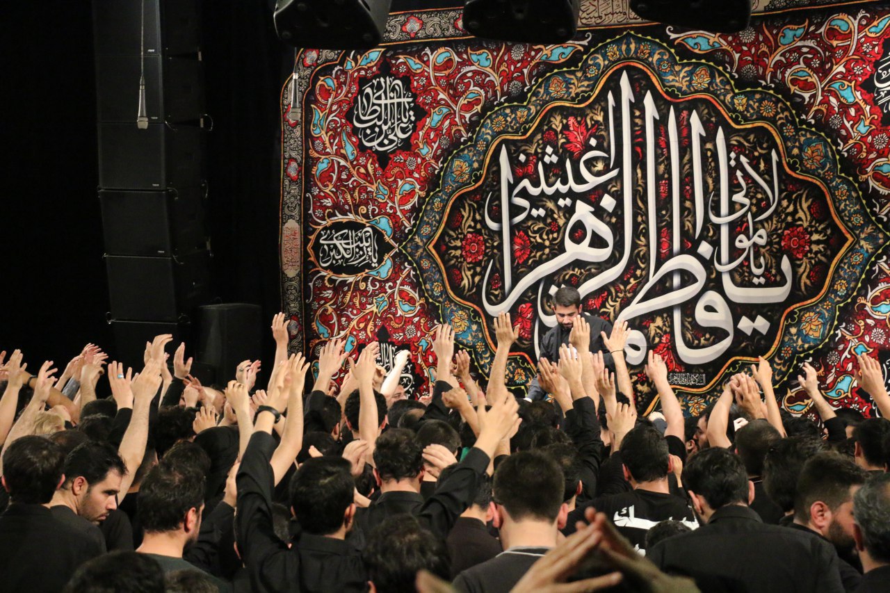 گزارش تصویری مراسم عزاداری فاطمیه دوم هیئت ثارالله (ع)