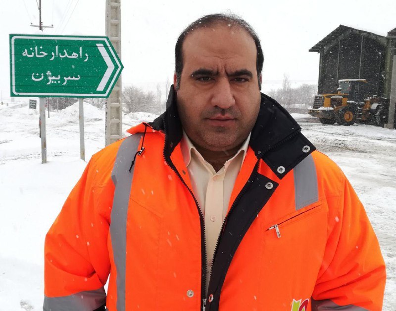 کاهش دید افقی به علت تند باد در جنوب کرمان