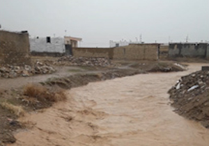 سیلاب در روستای ایرانشاهی + فیلم