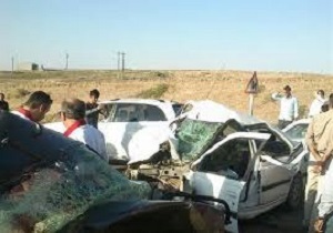 2 کشته در تصادف محور جعفرآباد _ پارس‌آباد