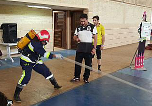 راهیابی آتش نشانان به مسابقات عملیاتی ورزشی کشور