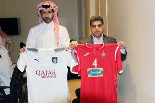 پرسپولیس قرمز و السد قطر سفید می پوشد