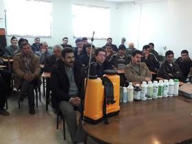 برگزاری کارگاه آموزشی مبارزه با علف های هرز در گندم زارهای رامشیر