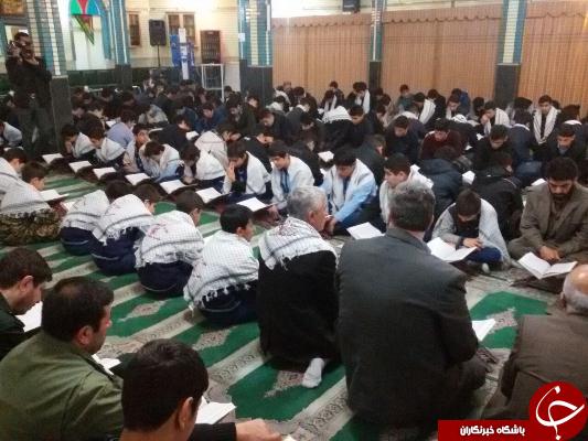 برگزاری محفل انس با قرآن کریم دانش آموزی در ارومیه+تصاویر