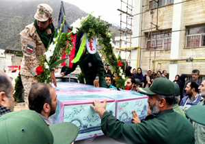 ورود پیکر ۱۲ شهید دفاع مقدس به مازندران
