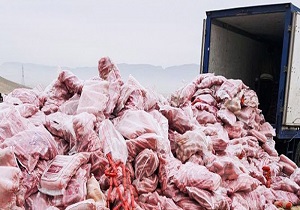 معدوم سازی ۲ تن محصولات گوشتی غیراستاندارد در قم