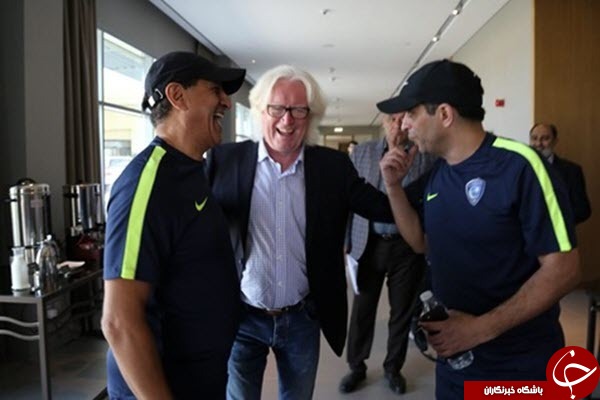 دیدار جالب شفر و سرمربی الهلال +عکس دیدار جالب شفر و سرمربی الهلال +عکس