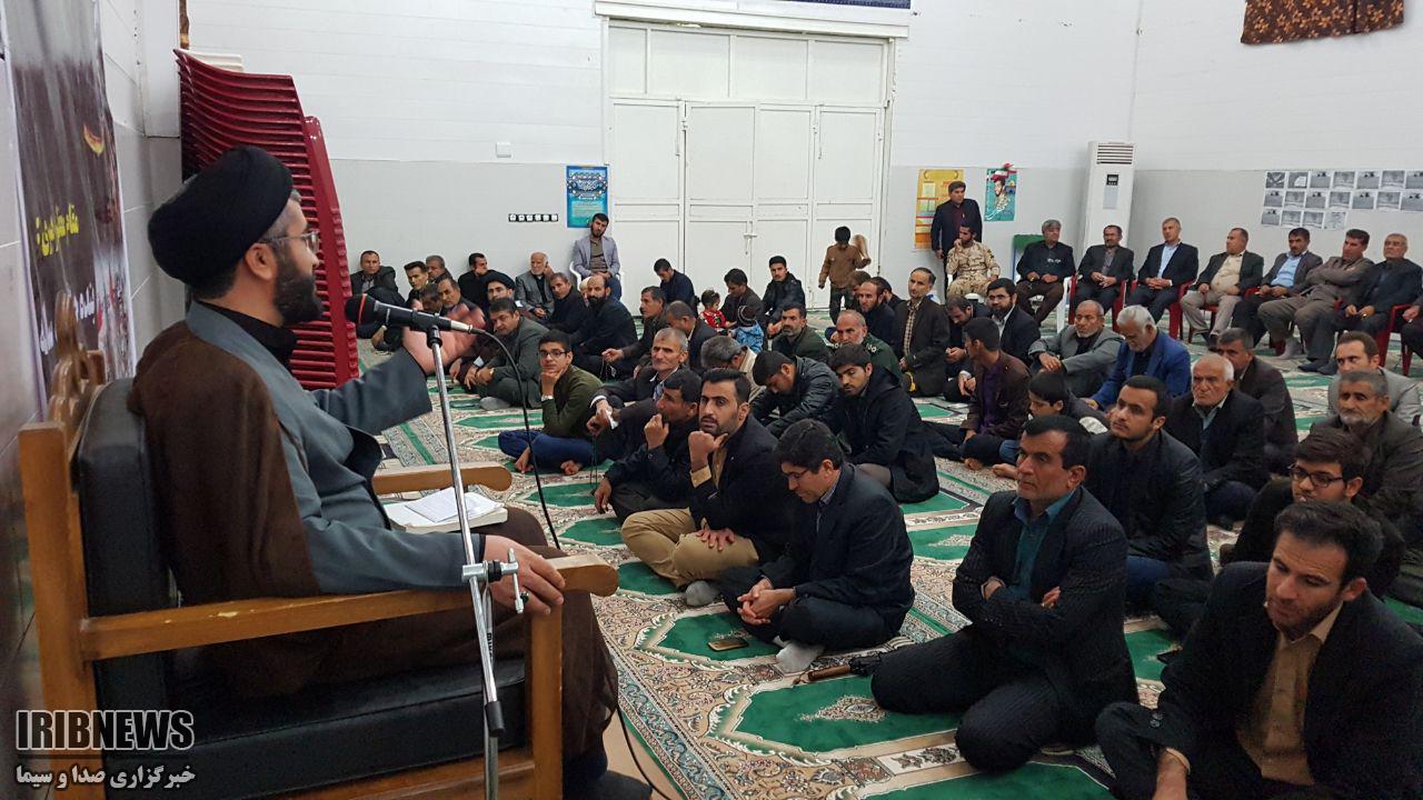برگزاری مراسم شهادت فاطمه زهرا(س) در حسینه ثارالله لنده