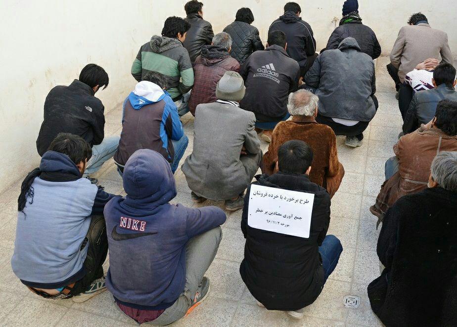 دستگیری معتادان پر خطر در نیشابور