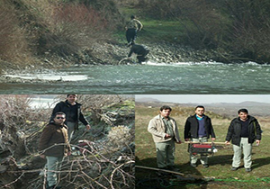 دستگیری صیادان متخلف در سردشت