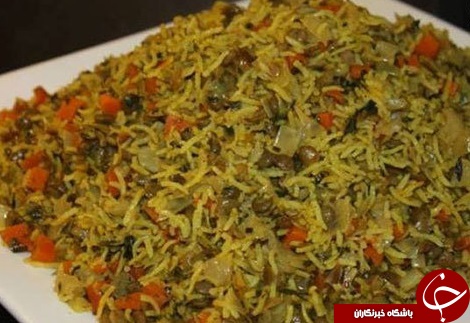 انواع پلوهای مخلوط بدون گوشت انواع پلوهای مخلوط بدون گوشت