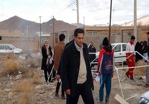 کمک رسانی یزدی ها به زلزله‌ زدگان کوهبنان