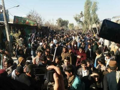 تظاهرات در &laquo;فراه&raquo; به اغتشاش کشیده شد/ 7 نفر در درگیری با پلیس زخمی شدند