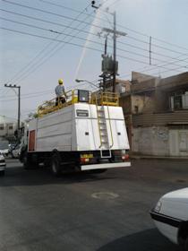 از سرگیری شستشوی تجهیزات برق در خوزستان