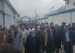 وزیر تعاون از کارخانه میناسرنگ رودسر دیدن کرد