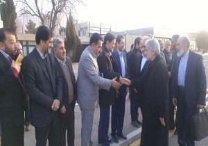 نوبخت وارد کرمانشاه شد