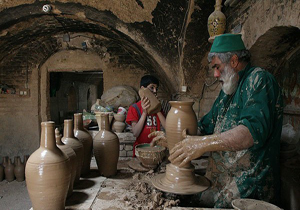 افتتاح نخستین کارگاه تولید سفال در نهاوند