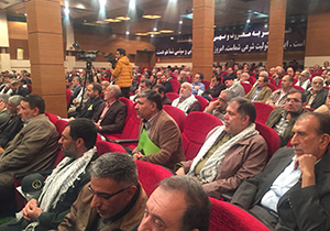 گردهمایی پیشکسوتان اطلاعات رزم هشت ساله در شیراز