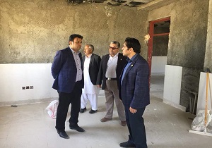 پیشرفت ۷۰ درصدی مرکز جامع سلامت محله غریب آباد ایرانشهر