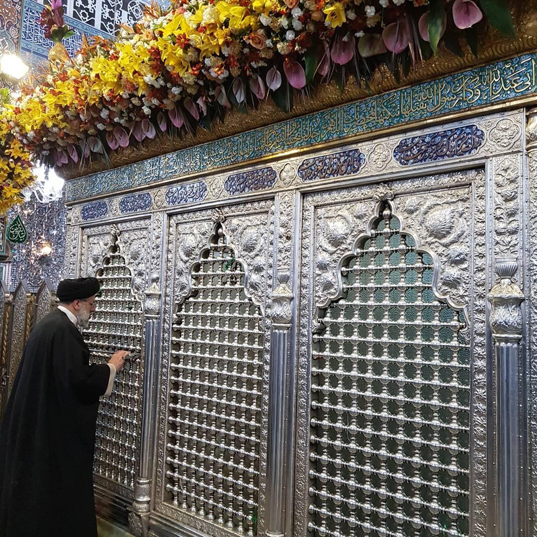 حضور تولیت آستان قدس درحرم حضرت زینب(س) +فیلم