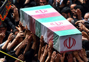 تشییع شهید کاظمی در شیراز
