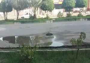هدررفت چند ماه آب شرب! + فیلم