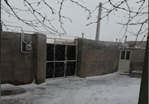 برف، روستای «لهارد» را سفیدپوش کرد + فیلم