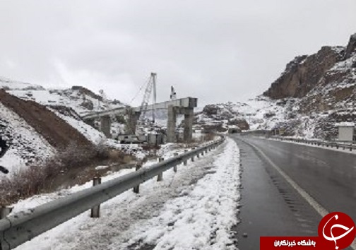 لاین جنوبی آزاد راه قزوین- رشت مسدود شد