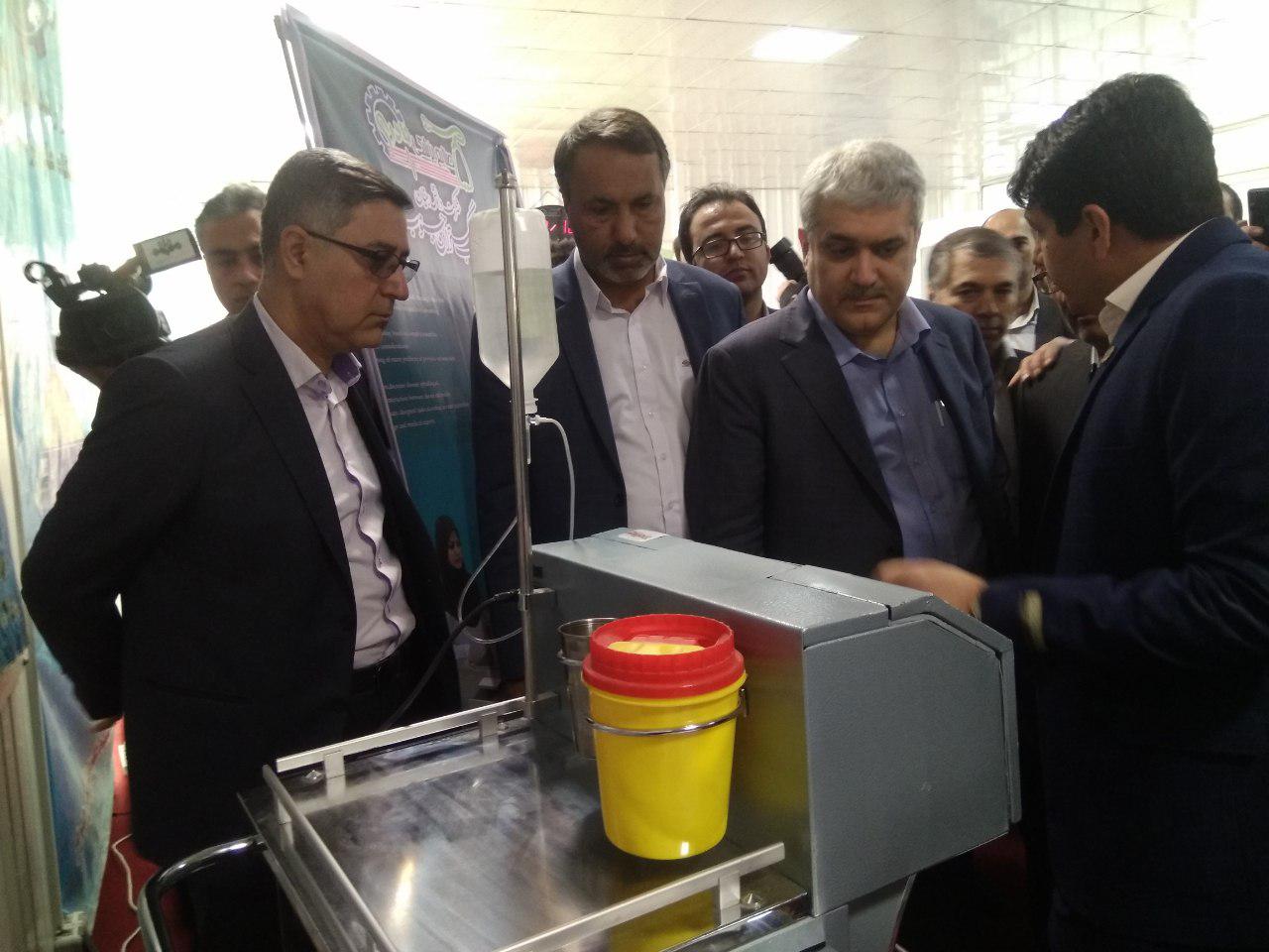 بهره برداری از اتاق تمیز شرکت دانش بنیان نادر طب گستران جنوب