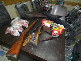 دستگیری شکارچی غیرمجاز در رودبار