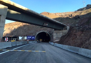 مسدود شدن لاین جنوبی آزادراه رشت - قزوین