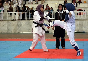 جایگاه سومی بانوان کونگ فو کار قمی در رقابت های قهرمانی کشور