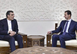 دیدار دستیار ارشد ظریف با بشار اسد