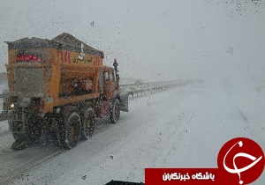 تردد در محور‌های قزوین فقط با زنجیر چرخ