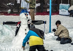 جشنواره آدم برفی در آبیک برگزار می‌شود