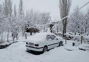 بارش ۳۵ سانتی متر برف در سیردان