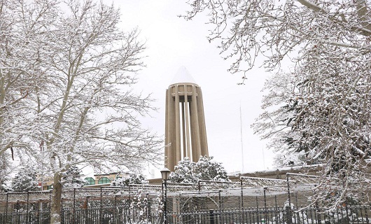 نخستین برف سنگین زمستانی در همدان