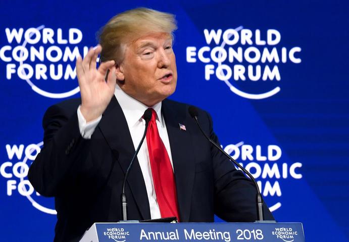 تایم: شاید برخی مسائل عنوان شده از سوی ترامپ در اجلاس داووس درست باشند