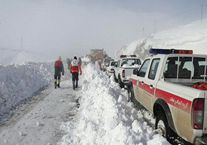 امداد رسانی به 804 خودرو در برف مانده