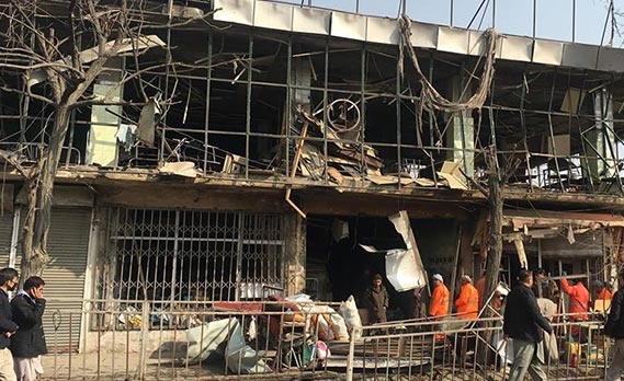 خسارت هنگفت بخش خصوصی افغانستان در حمله انتحاری شنبه